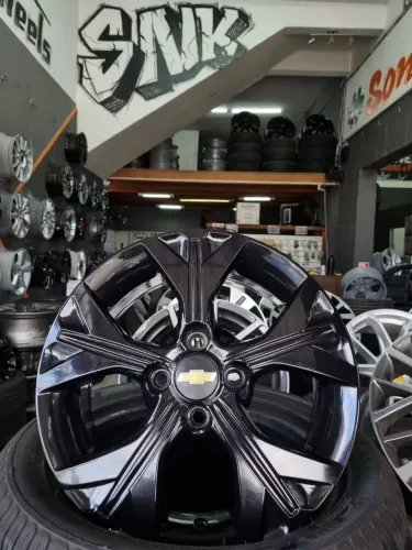 Jogo de rodas novas aro 15 4x100 Chevrolet Onix