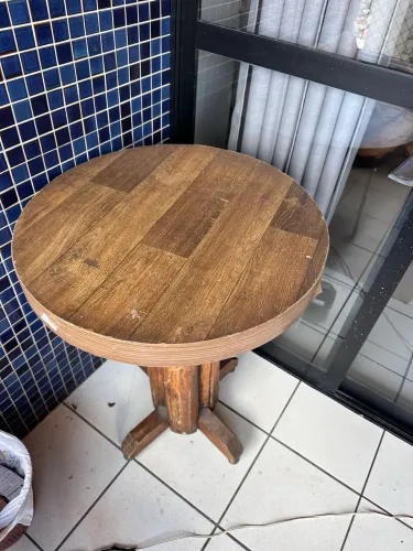 Mesa madeira demolição 
