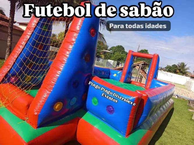 Futebol de Sabão - Diversão para todas as idades!