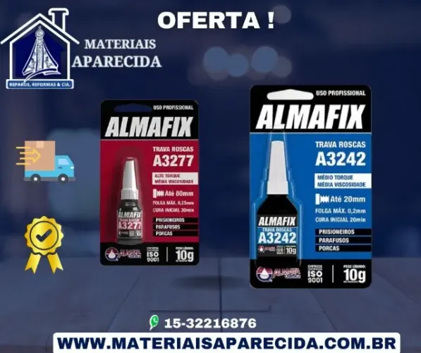Trava Rosca Almafix 10g -novo