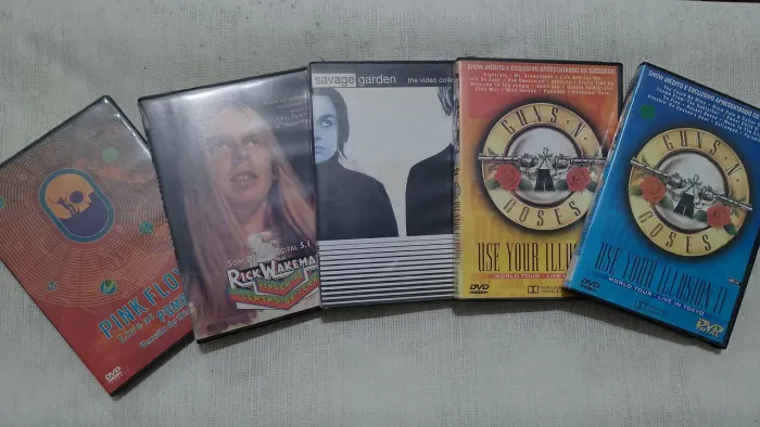 Lote de DVDs originais