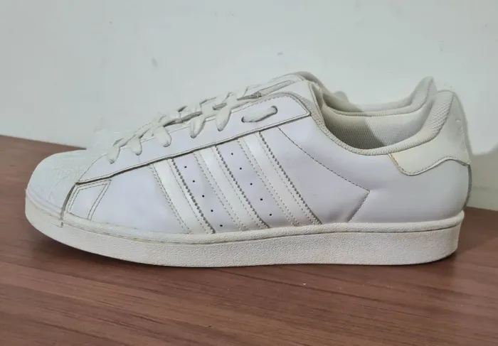 Adidas superstar triple White 