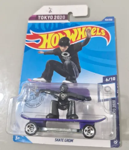 Carrinho Hot Wheels Skate Grom - Tokyo 2020