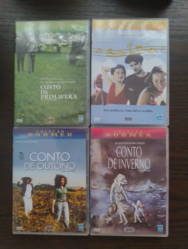 DVD Coleção Rohmer Os Contos das quatro estações