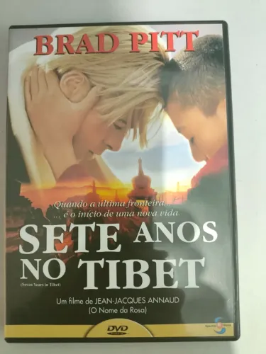 Sete Anos No Tibete - DVD - Brad Pitt