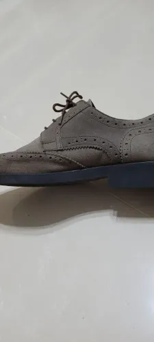 Sapato Oxford Marrom em Couro
