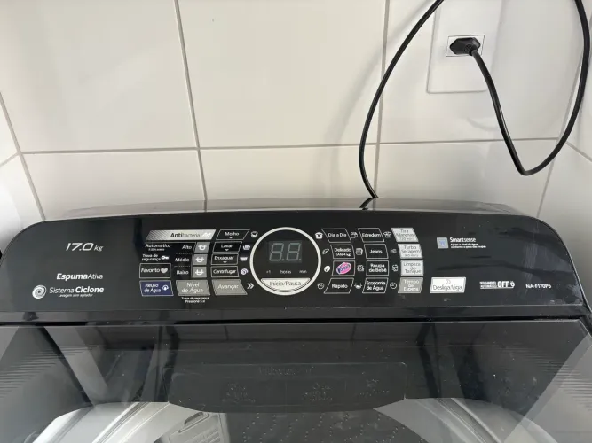 Máquina de lavar 17kg Panasonic 