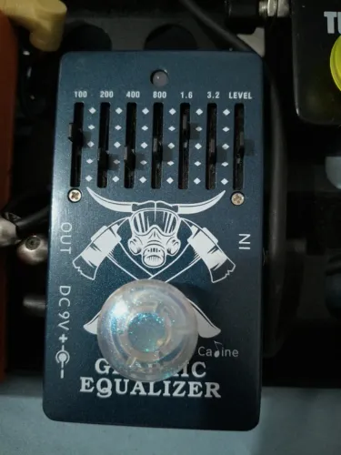 Pedal Caline Equalizador 6 Bandas Guitarra Baixo