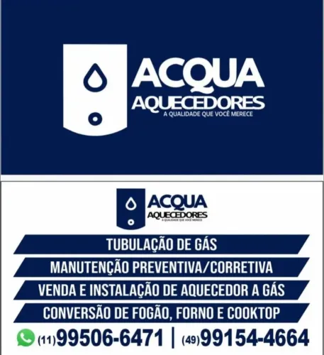 BANHO FRIO NUNCA MAIS! Instalação e Manutenção - Acqua Aquecedores