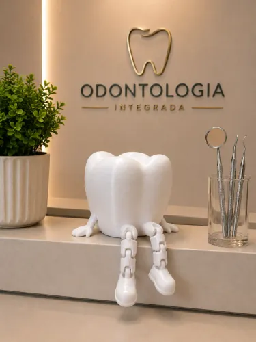 Dente para decoração 