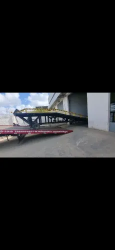 Rampa Niveladora Móvel para Carga e Descarga - Capacidade 6 Toneladas