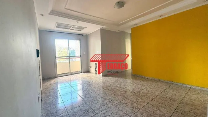 Apartamento com 3 dormitórios para alugar, 68 m² por R$ 1.813,55/mês - Jardim do Estádio -