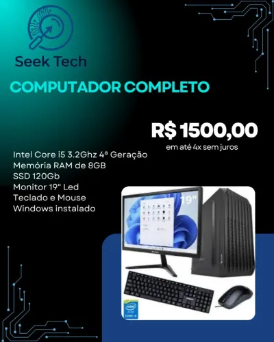 Computador completo i5 com SSD