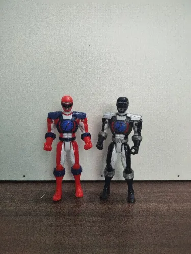 Power Rangers Operação Overdriver Red and Black 