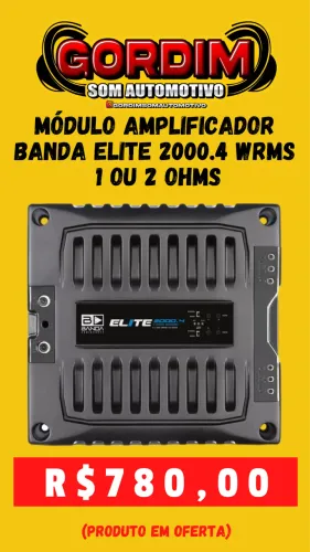 MÓDULO AMPLIFICADOR BANDA ELITE 2000