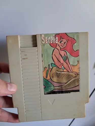 Cartucho A Pequena Sereia compatível 72pinos NES Phantom system