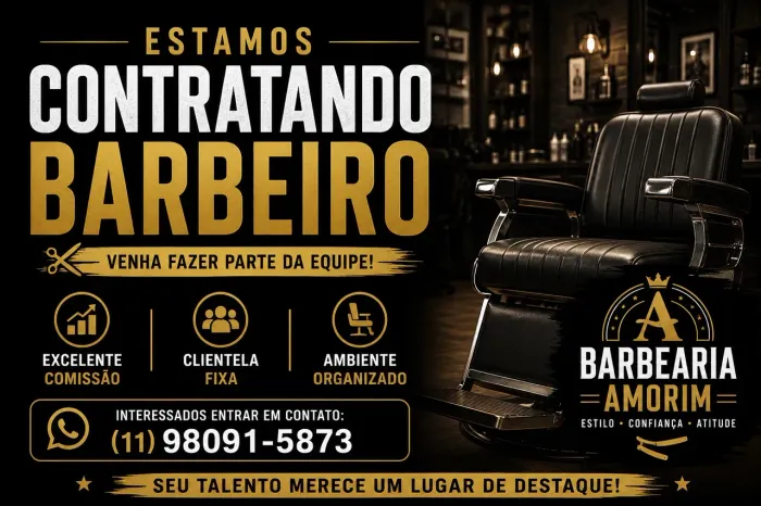 Preciso de barbeiro