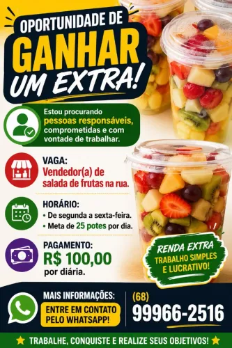 Oportunidade de emprego 