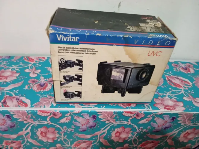 Sistema de transparência de vídeo universal Vivitar . 