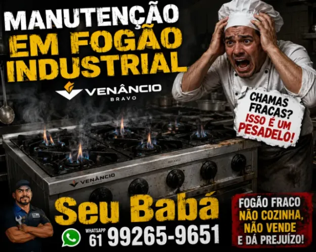 Manutenção de Fogão Industrial