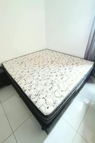 Cama King Size 2x2 Ortobom em estado de nova