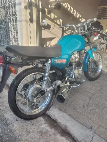 Honda CG Titan 125, ano 1997, cor verde