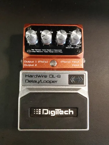 Pedal de Delay Digitech Hardwire DL-8