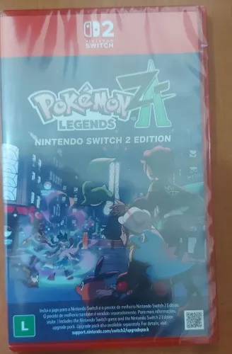 Pokemon legends ZA Nintendo switch 2 novo lacrado
