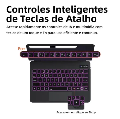 vendo Teclado BETTDOW para Samsung Tab S9+ S9 FE+ Teclado magnético 