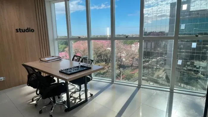 PASSO PONTO DE SALA COMERCIAL MONTADA ESCRITÓRIO