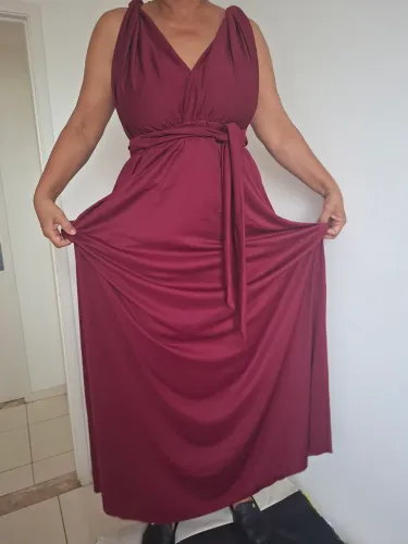 Lindo vestido vermelho 