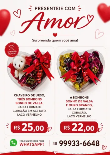 Presente dia dos Namorados/Aniversário 