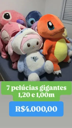 Pelúcias gigantes