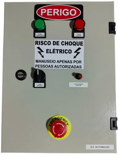 Painel de comando com inversor de frequência 5 CV