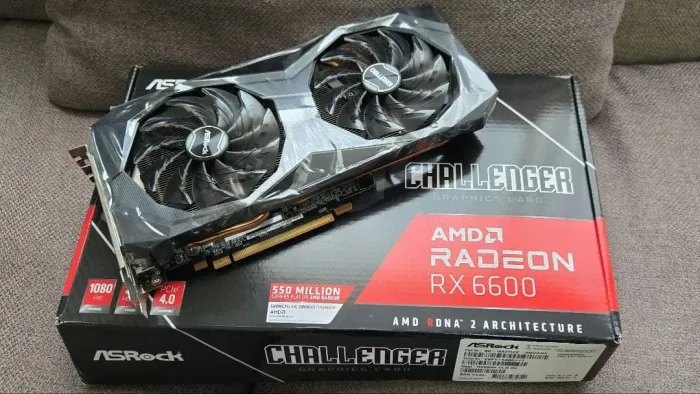 Placa de video RX 6600 8gb
