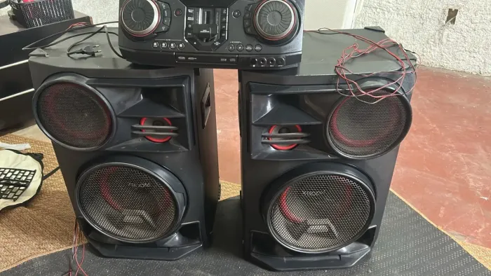 Mini System LG XBOOM CL98 3500W RMS - Excelente Estado e Tudo Funcionando