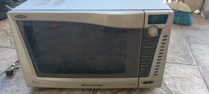 Microondas Brastemp inox grill 27litros 127v