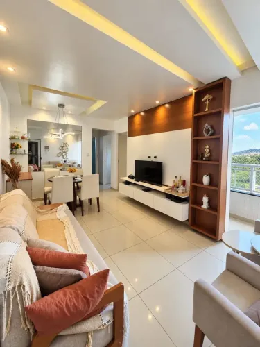 Alugo apartamento, Mobiliado, porcelanato, 2/4 , 2wcs, Aririzal Cohama