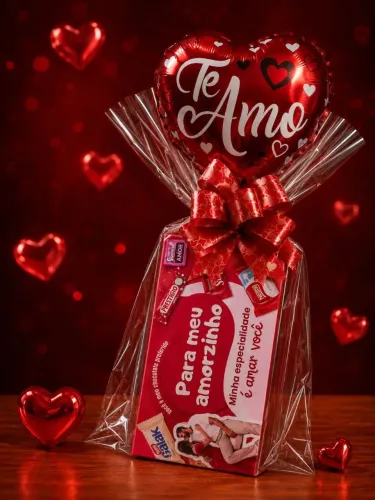 Caixa chocolate personalizada Dia dos Namorados
