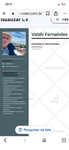 Mestre De Obras Geral