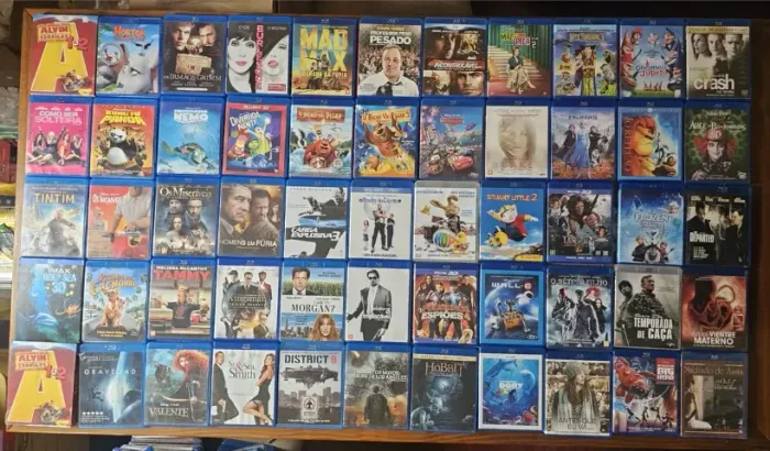 Lote 55 Bluray Disney Alvin Hobbits Leao Alice Fozen Kingsma (Usado)