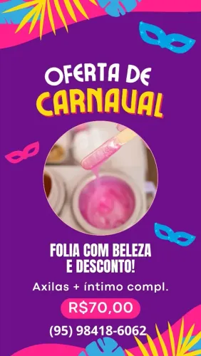 Epilação feminina e masculina 