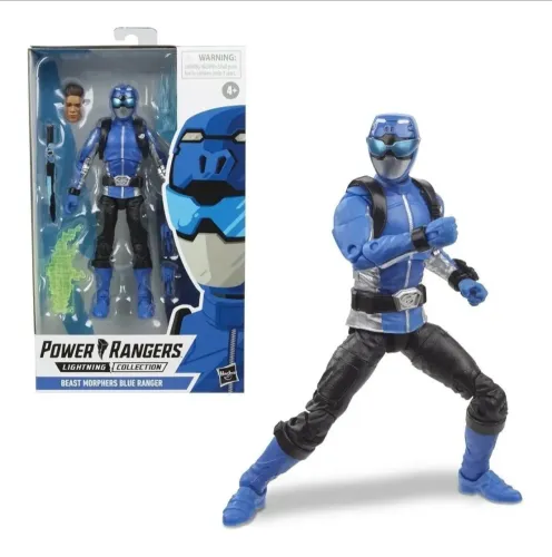 Power rangers lightning collection beast morphers azul