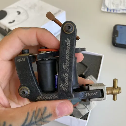 Máquina de Tatuagem Electric Ink - modelo Paulo Fernando de BOBINA