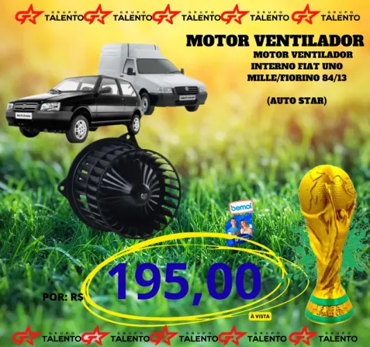 MOTOR VENTILADOR FIORINO