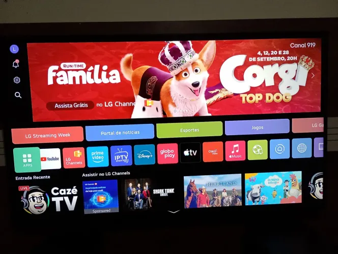 Tv LG 50 polegadas sem marcas de uso