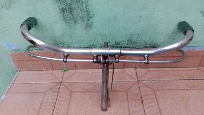 GUIDÃO ORIGINAL DA BICICLETA GORICKE COM TIMBRE PEÇA PERFEITA