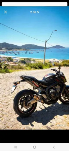Cb650 F 2015 esportiva 4c sucessora Hornet sem multas recibo em branco