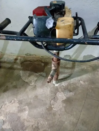 Pefurado de solo mas cabeça d'água 