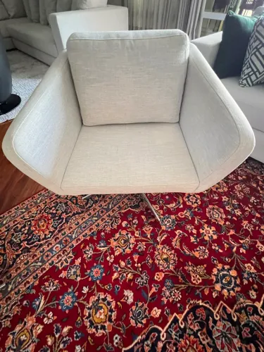 Poltronas giratórias de INOX - Seminovas